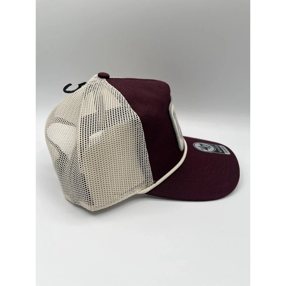 Texas A&M Aggies Hat 47 Brand Cap Snap Back Trucker NCAA Golf Mesh NEW